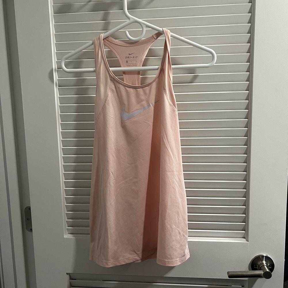 Nike Light Pink Athletic Tank Top